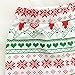 4Pcs My First Christmas Long Sleeve Clothing Toddler Baby Boys Girls Outfits Deer Letter Print Rompers Clothes Set(0-6 Months)