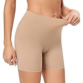 Werena Seamless Slip Shorts for Women Under Dress Shaping Boyshorts Panties Tummy Control Shapewear