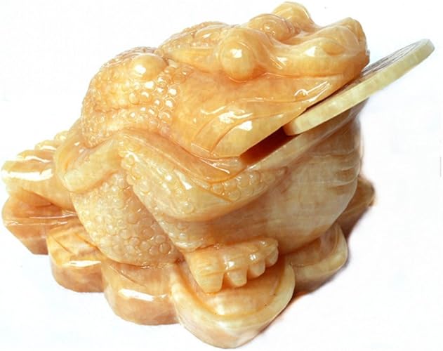 Amazon Com Statue Feng Shui Fortune Coin Jade Money Toad Frog Amazon Com Statue Feng Shui Fortune Coin Jade Money Toad Frog