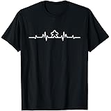 Board Game ECG Heartbeat Meeple Lover Player Figure Gift T-Shirt