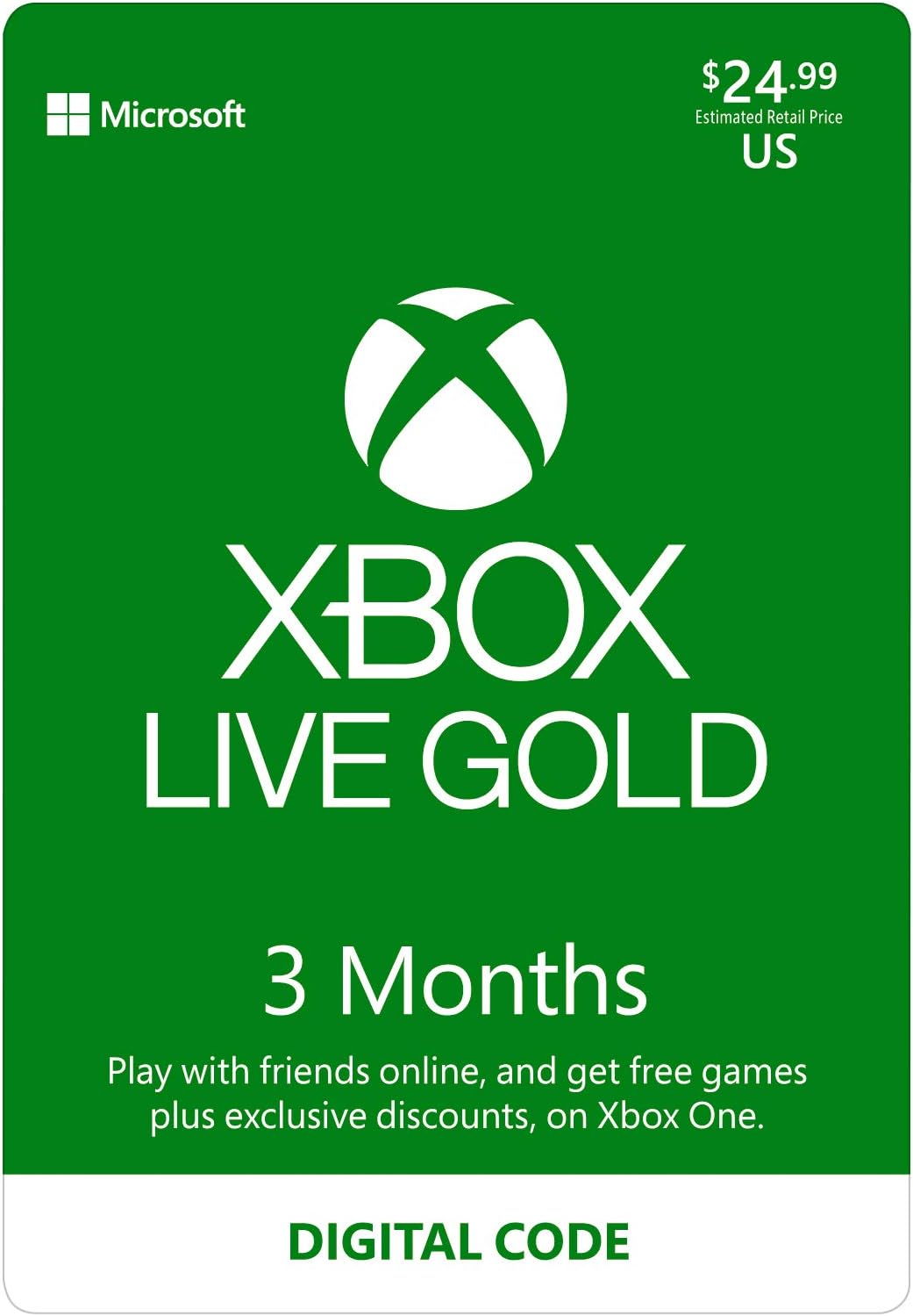 Xbox Live 3 Month Gold Membership Game Code] Amazon.co.uk PC