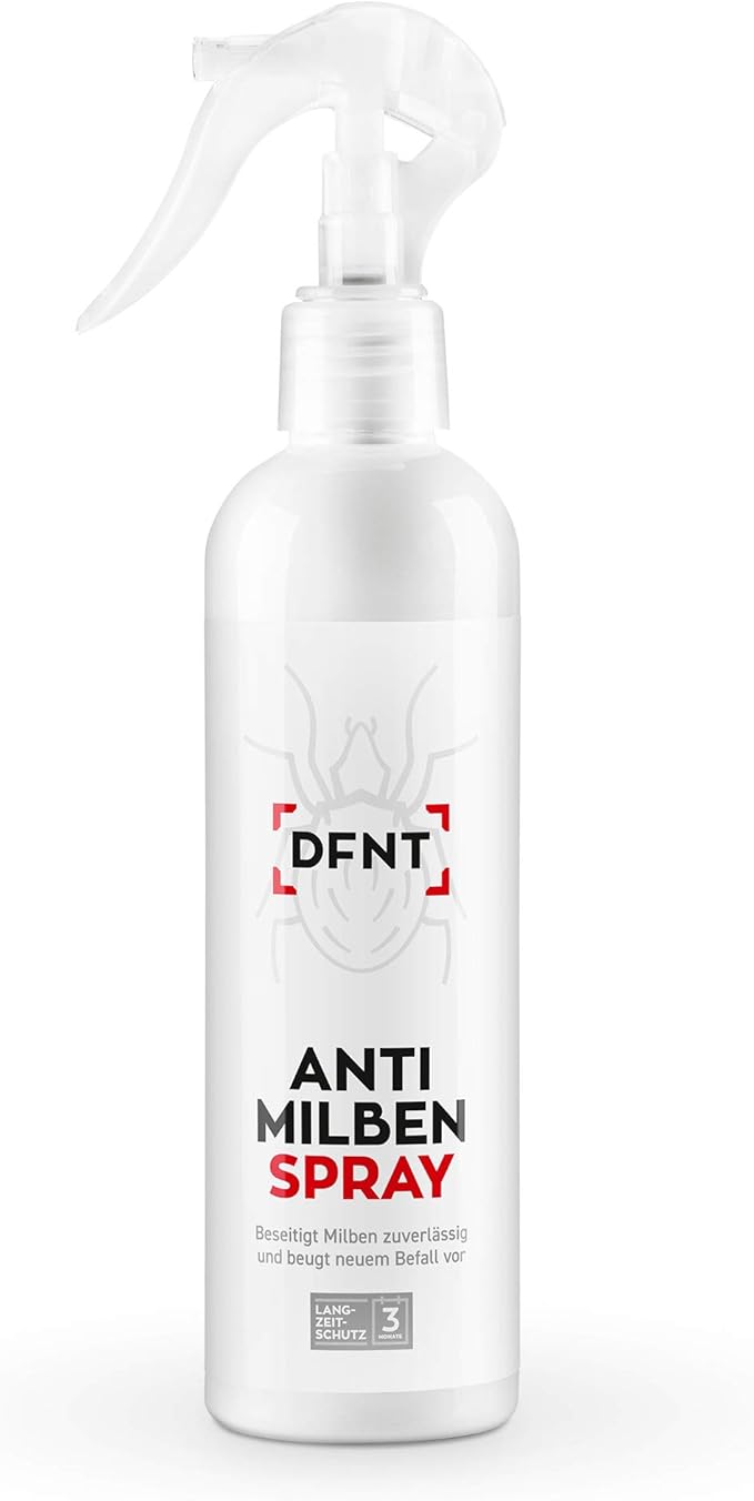 DFNT - Spray antiácaros, 250 ml, Ideal para colchones, antiácaros ...