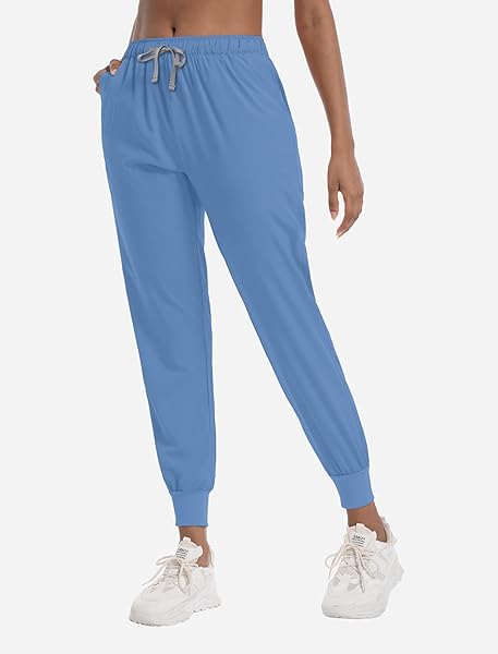 VIAOLI SCRUBS FOR WOMEN SET V-NECK POCKET TOP & DRAWSTRING JOGGER SCRUB PANTS STRETCH NURSING SCRUBS SET UNIFORM