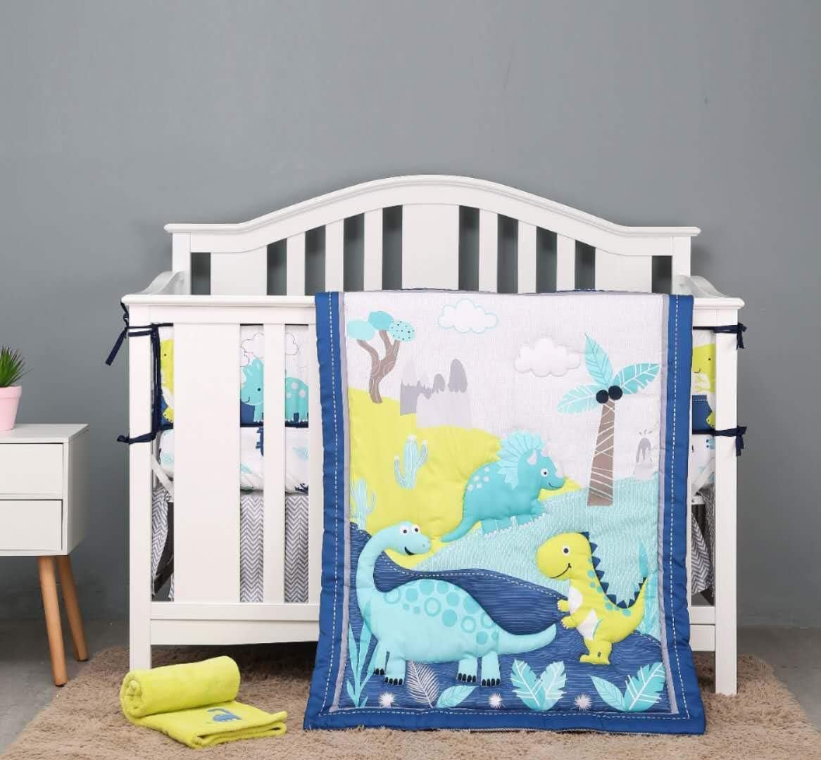 dinosaur baby sheets