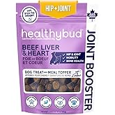 Healthybud Hip & Joint Supplement for Dogs – Collagen, Glucosamine & Chondroitin – Arthritis & Mobility Support – Green Lippe