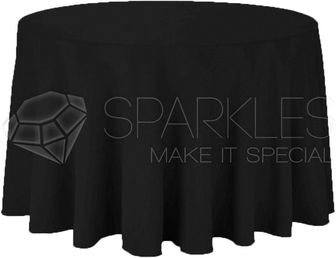 Best 60 in black round table cloth