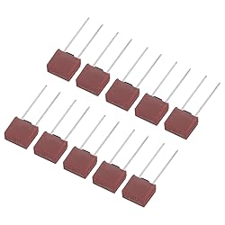 uxcell 30Pcs DIP Mounted Miniature Square Slow Blow