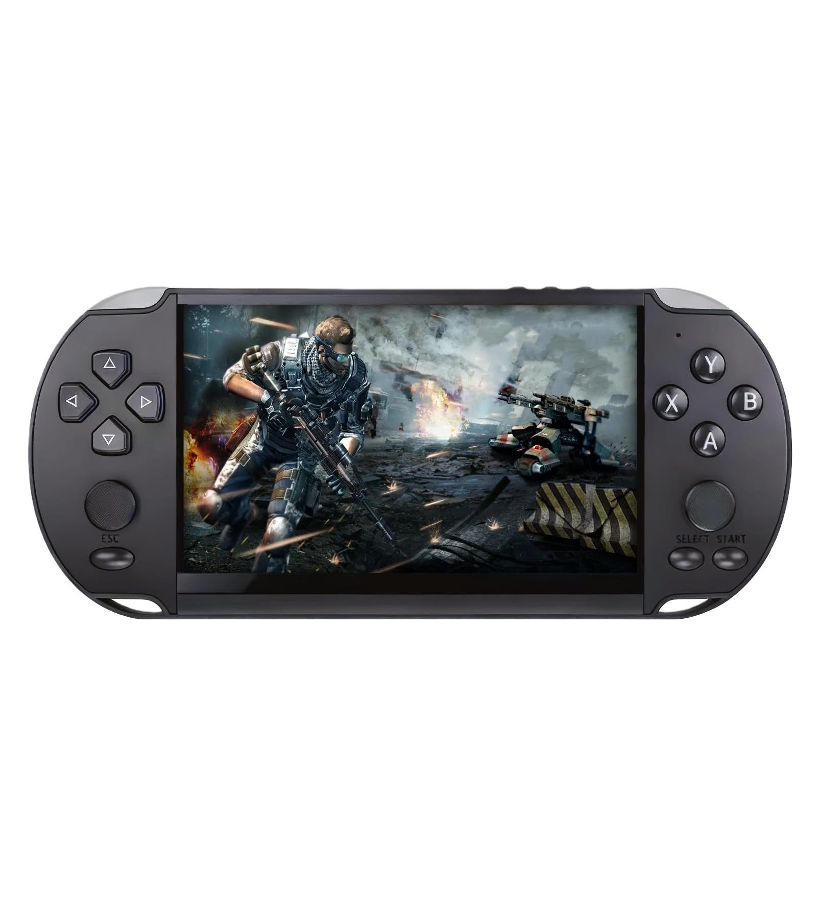 TAQY 5.1 Inch Video Game console Multiple Simulators Built in Nostalgia Games Can Save/add/delete Electronic Game Console Handheld Gaming Retro Portable Game Device Toys Children