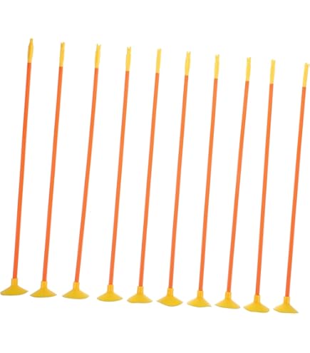 Jouet Tir à L'arc Flèches Ventouse Cible LED Sécurité Arc Et Flèches Enfants - 20 Flèches Ventouse + Cible Debout + 2 Carquois - LED - Sécurité ABS - 3-10 Ans