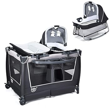 portable bassinet with changing table