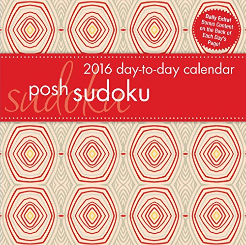 Posh: Sudoku 2016 Day-to-Day Calendar by
