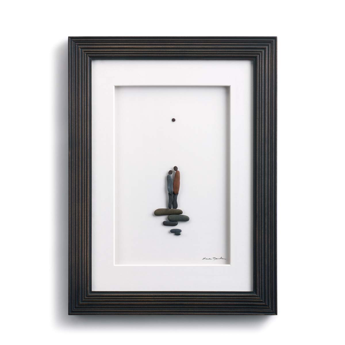 Sharon Nowlan Us Framed Picture, Wood, Multi-Colour, 20 x 300 x 400 cm