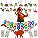 Artunique Dinosaur Party Supplies | 52PC Party Decorations Kit Including Dinosaur Balloons (16) | Happy Birthday Banner (1) | Hanging Swirls (30) | Mylar Balloon (1) | Tattoos (4) for Party