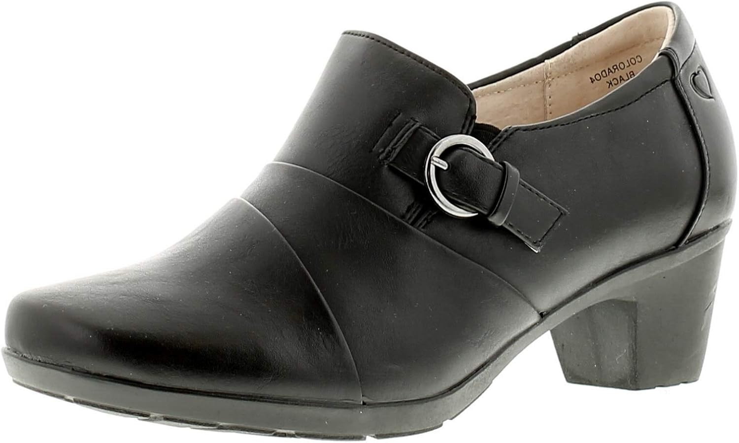 Heavenly Feet Colorado4 Womens Leather Material Heels
