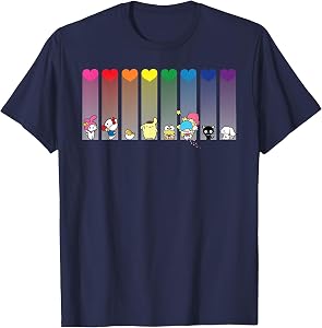 Hello Kitty and Friends Sanrio Rainbow T-Shirt