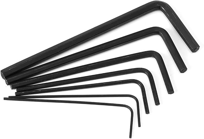 Tshopm Lot De 7 Mini Cles Allen Hexagonales 0 7 Mm 3 Mm Amazon Fr Bricolage