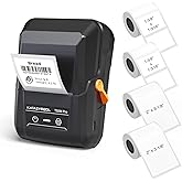 SUPVAN T50M Pro Bluetooth Label Maker Machine with 4 Tapes, Wide Waterproof Label, Versatile App with 30+ Fonts and 660+ Icons, Inkless Labeler for Home, Kitchen, School, Office Organization, Set 3