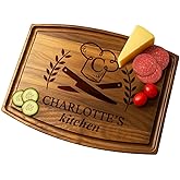 Custom Engraved Cutting Boards - Personalized Christmas Gifts - Personalized Kitchen Boards - Mothers Day, Anniversary, Birthday, Gift for Women, Mom, Grandma, Mother in Law, Daughter, Wife or Her