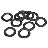 PATIKIL M25 Rubber Flat Washer, 40 Pack 25mm ID