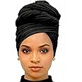 Harewom Head Wraps for Black Women Stretch Head Scarf Long African Hair Wraps Turban Headwraps Jersey Headbands
