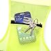 Best Reflective Running Vest W/ Zipper Pocket, Wristbands & Pouch. 3M High Viz For Jogging, Bicycle, Walking, Motorcycle. Safety & Security Gear. Adjustable Accessories For Men & Women. 100% Guarantee