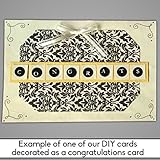DIY Talking Voice Recordable Greeting Card - Horizontal Blank Card
