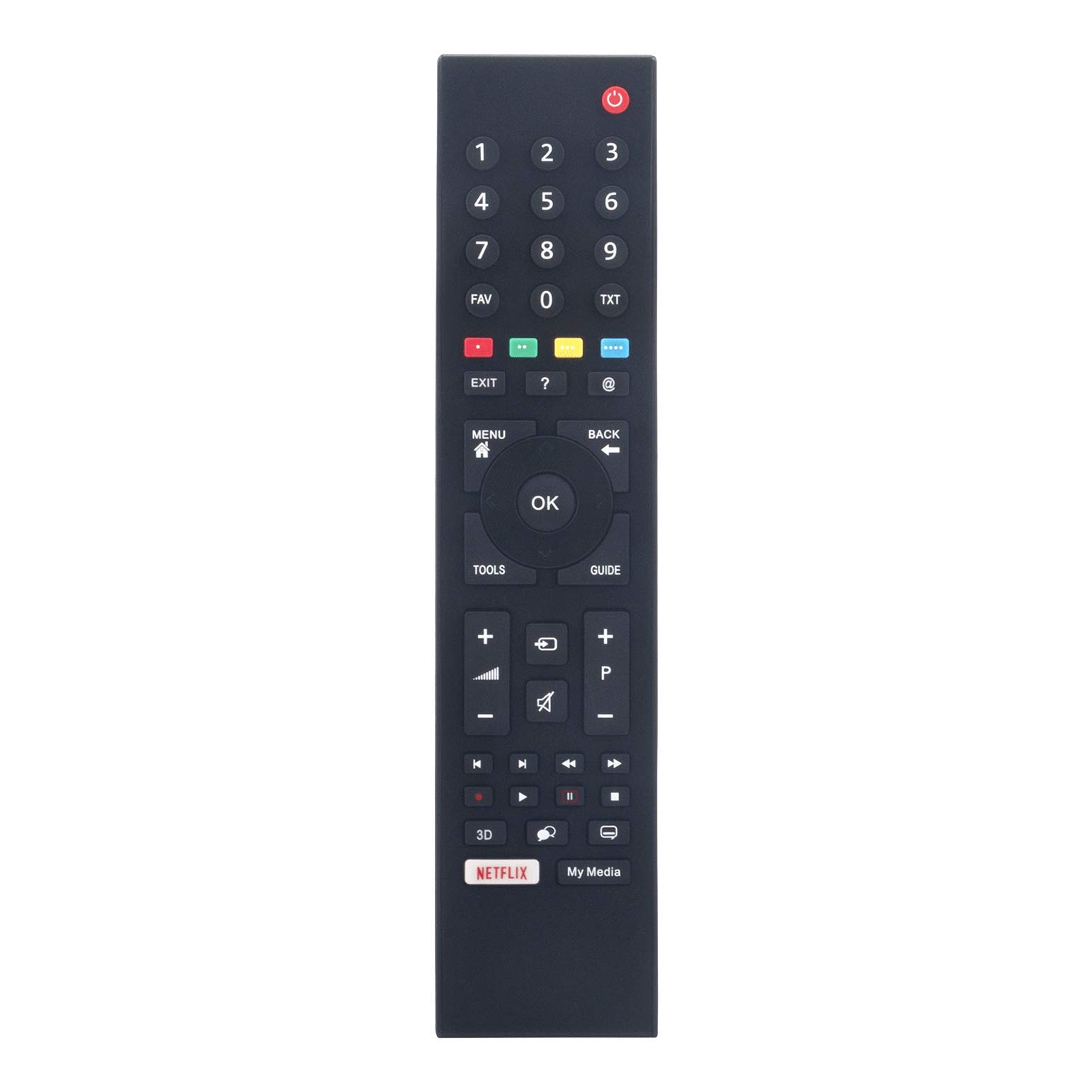 VINABTY RC3214801-02 Remote Control Replacement For GRUNDIG SMART LCD TV TS1187R-5 TS1187 313923827833 XPS187 RC3214801/03 XPS187 RC321480103 RC3214801/02
