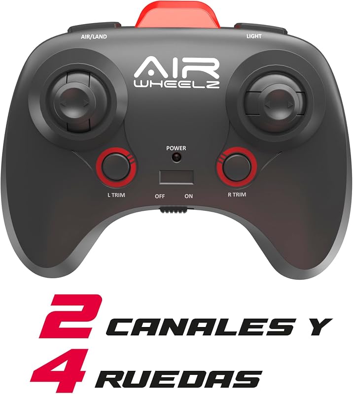 Flybotic Sky Wheels II vehículo Volador radiocontrol 2 en 1, Rueda por Tierra y despega para Volar, helicóptero con Ruedas, Producto Oficial, para niños Desde 8 años (62004569)