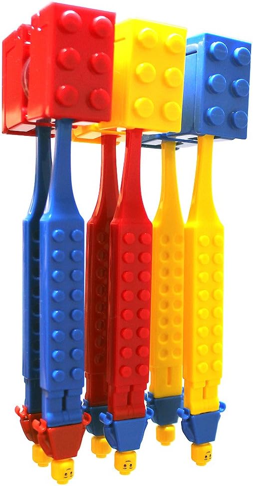 Antibacterial Brick Toothbrush Holder Set for Office, Travel, and Home (Holder Set (3PCS))