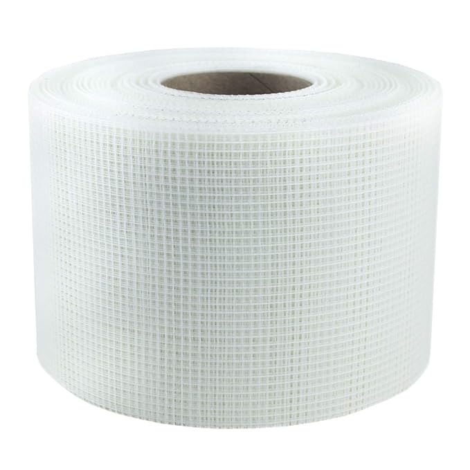 Pictolor Fugenband Glasfaser-Gewebeband selbstklebend 100 mm x 90m, PROFI PRODUKT - Gitterrißbrücke - Trockenbau (100mm x 90m