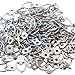HangDone D Ring Picture Hangers 100-Pack Heavy Duty with Screws