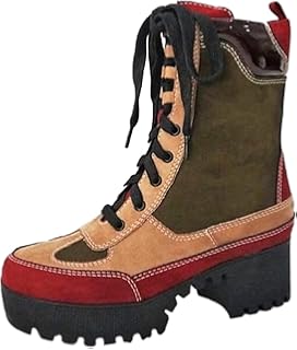 bamboo platform combat boots
