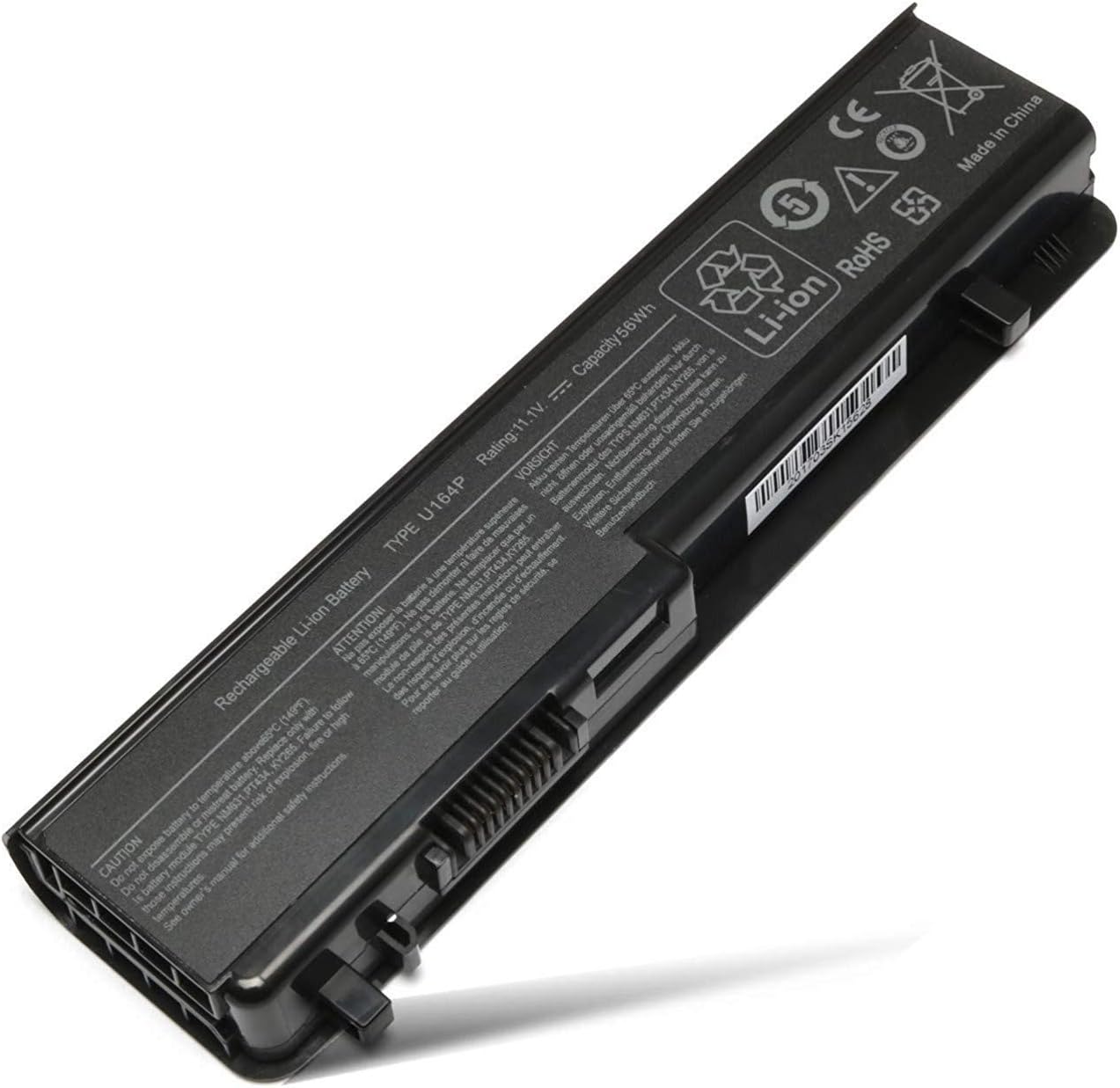 N856P U164P OW077P 312-0196 A3582355 M909P W080P Y067P Laptop Battery Replacement for Dell Studio 17 1745 1747 1749 Series (11.1V 56Wh)