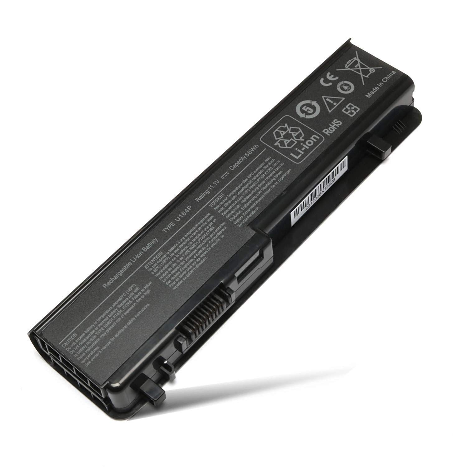 N856P U164P OW077P 312-0196 A3582355 M909P W080P Y067P Laptop Battery Replacement for Dell Studio 17 1745 1747 1749 Series (11.1V 56Wh)