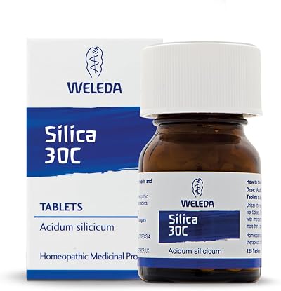 Weleda Silicea 30C 125 Tablets Silica Homeopathic Medicine 40 g
