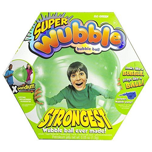 Wubble The Amazing Tear-Resistant Super Bubble Ball - Green