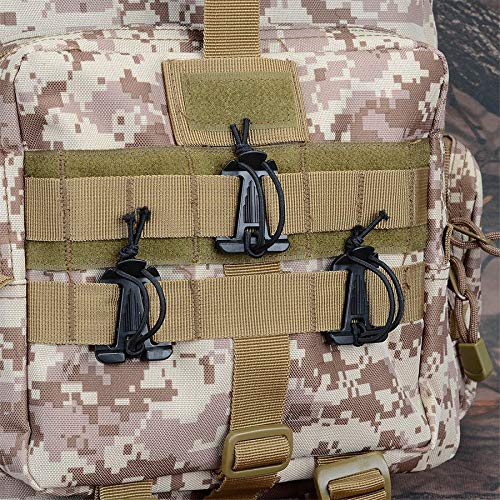 BOOSTEADY Pack of 10 Tactical Gear Clip Molle  Dominators for