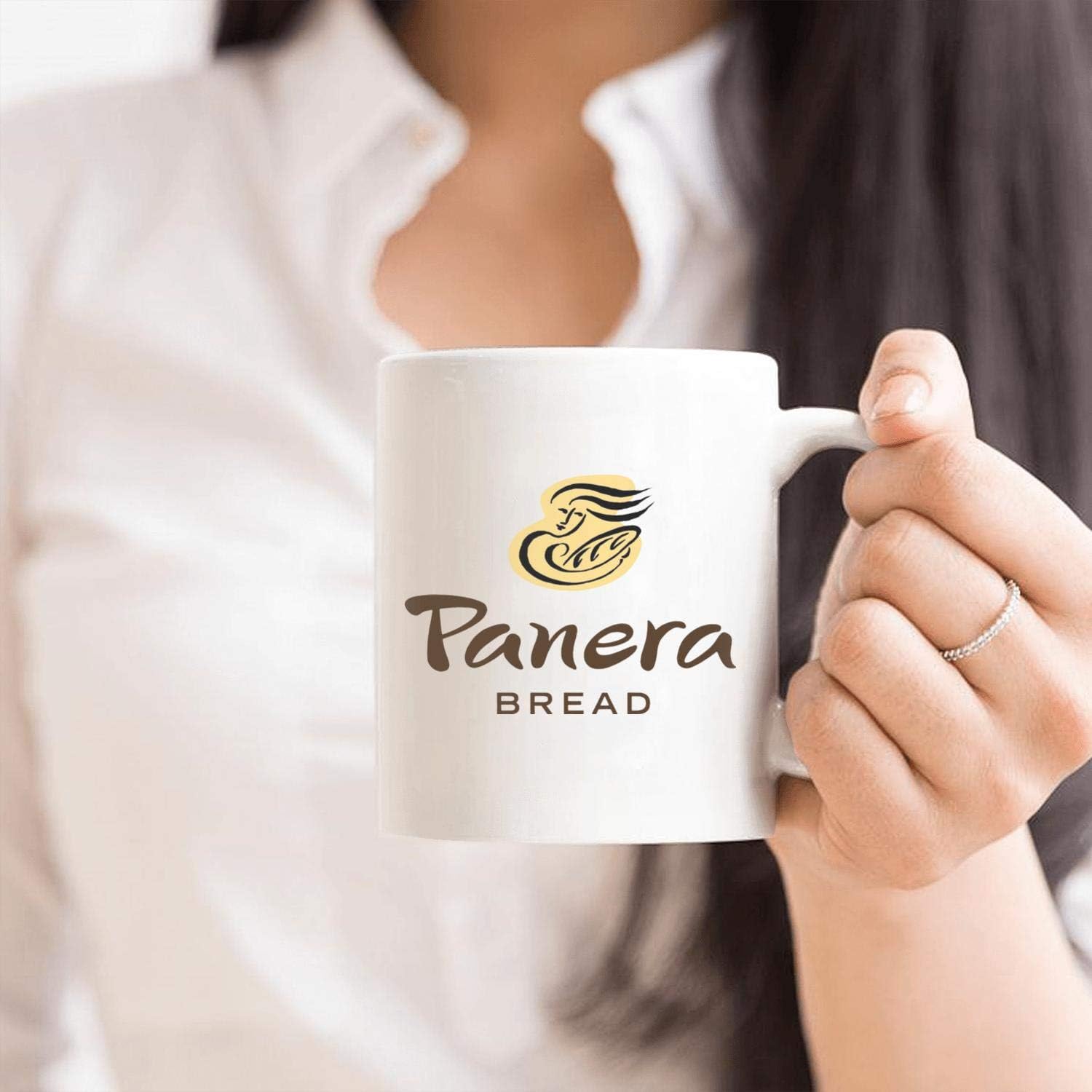 Amazon Com Heart Wolf Panera Bread Logo Gift Mug Coronavirus Coffee Cup Ceramic Coffee Mug 11oz Novelty Gift For Your Family And Friends Home Kitchen
