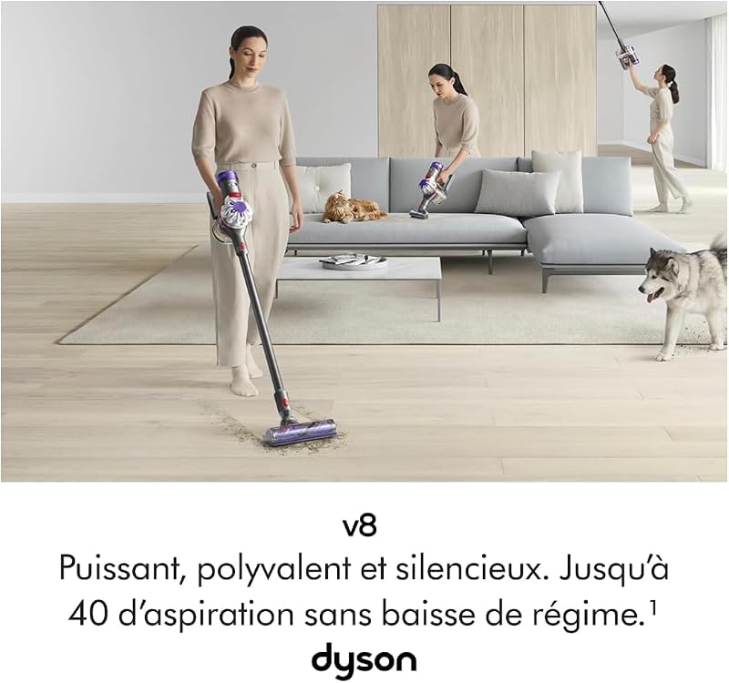 V8 Origin Aspirateur Balai sans Fil Puissant, Aspirateur à Main 2026
