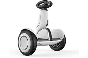 Segway Ninebot S Plus Smart Self-Balancing Scooter, Up to 22 Miles Range & 12.5 mph, Intelligent Lighting, Remote Control and Auto-Following Mode, UL-2272 Certified