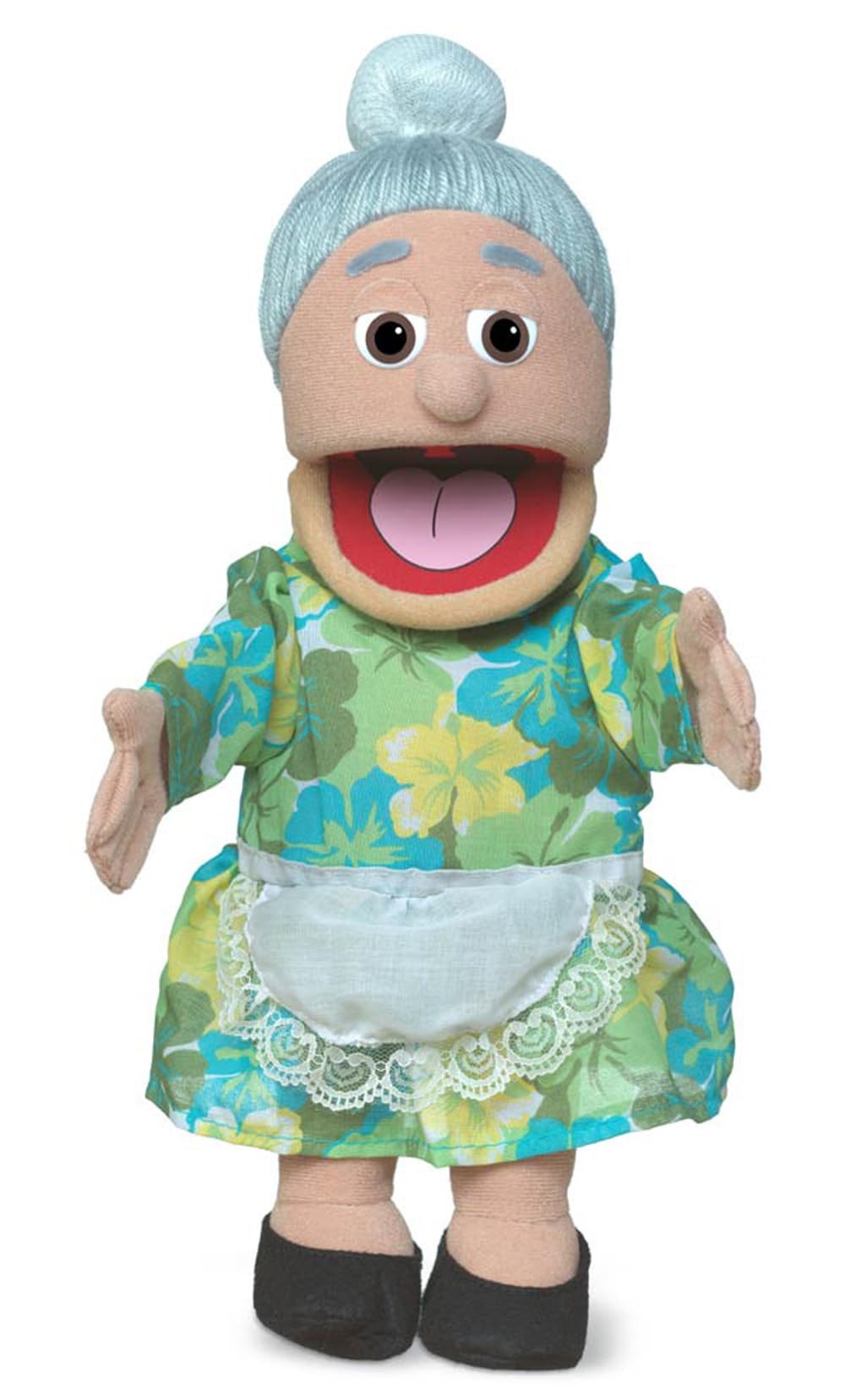 Granny, Hispanic Grandmother, Hand Puppet, 40cm