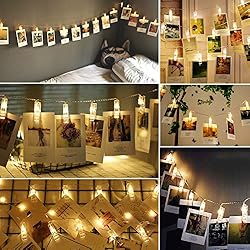 Twinkle Star 10 ft 20 LED Photo Clips String Lights