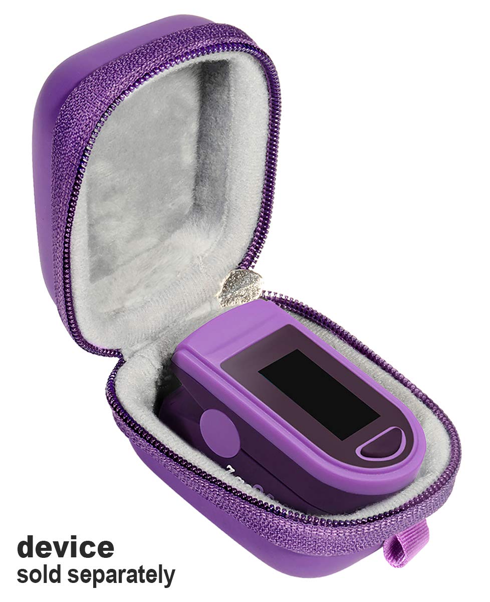 Fingertip Pulse Oximeter Case only for Zacurate Pro 500DL, 500BL, Childrend, Facelake FL400 t. FL350, CMS500DA, mibest, Innovo Deluxe, Santamedical, ANKOVO, CONTEC, Metene