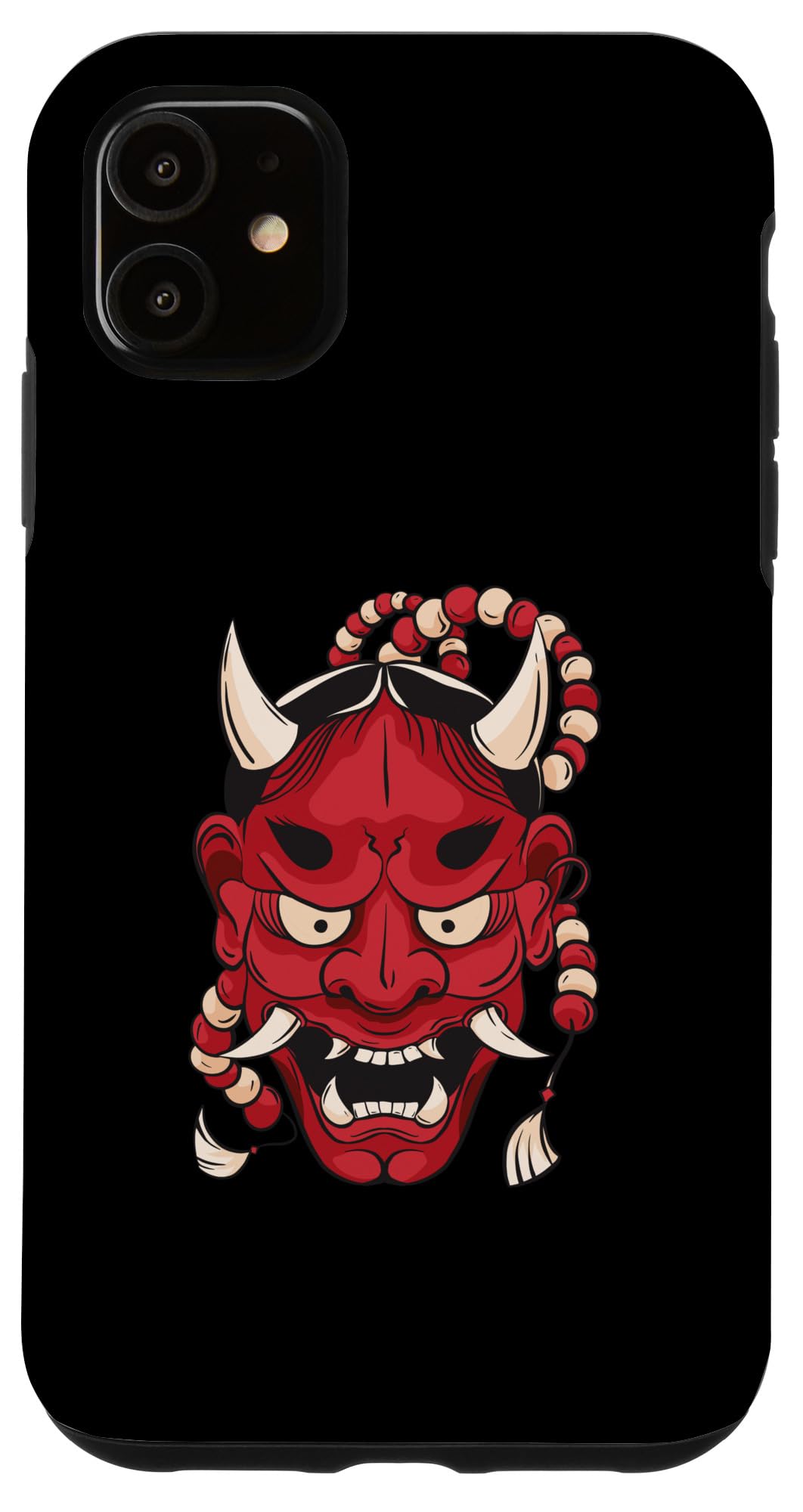 iPhone 11 Japanese Hannya Oni Demon Mask Case