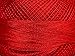 Red Yarn Art Tulip Size 10 Microfiber Thread - 50 Gram, 273 Yards