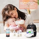 Vicloon Milk Powder Dispenser 4 Layer 120ml Each Gray Pink Blue 2Pcs view 6