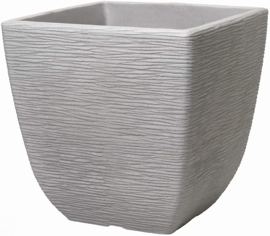 Stewart Planter, Resin, Limestone Grey, 239268