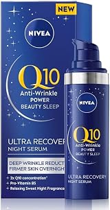 NIVEA Q10 Anti-Wrinkle Power Ultra Recovery Night Serum 30ml
