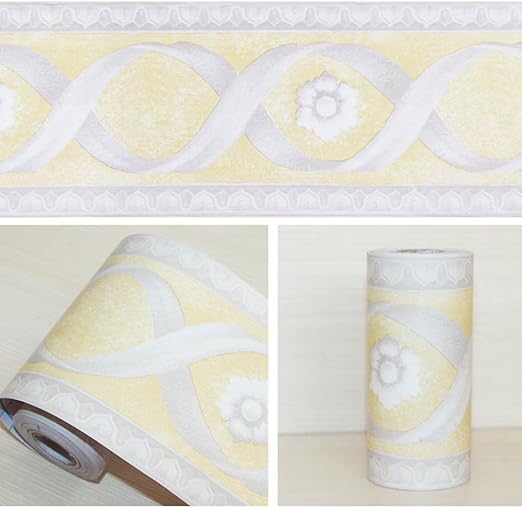 LoveFaye Removable Wallpaper Border Waterproof Wall Borders Peel and