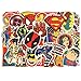 DOFE Car Stickers 50 pcs, Laptop Stickers,Motorcycle Bicycle Luggage Decal Graffiti Patches for Teens (Super Hero Stickers 50 pcs)